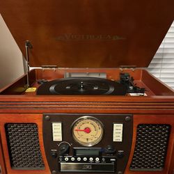 Victorola Turntable /CD Player/Bluetooth 