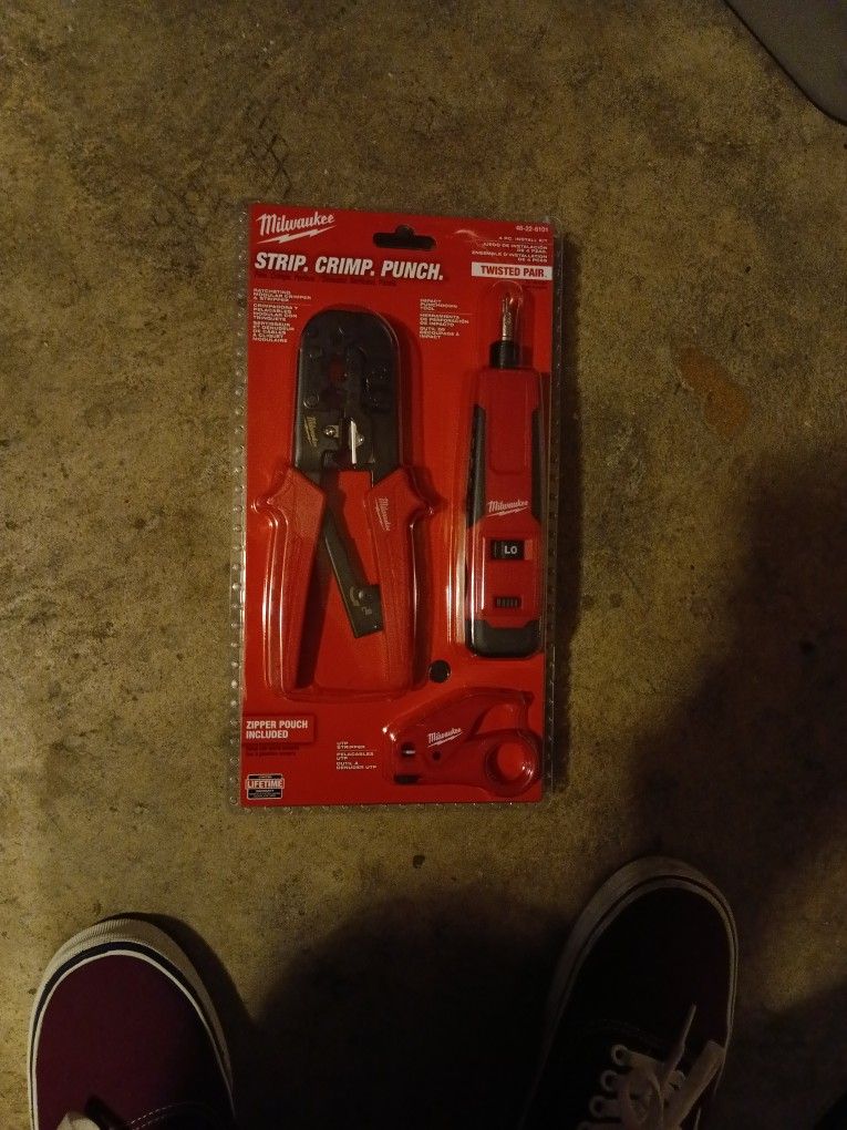 $50 MILWAUKEE TWISTED PAIR INSTALL KIT