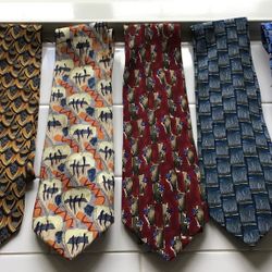 Silk Ties - J. Garcia TM $8 Each
