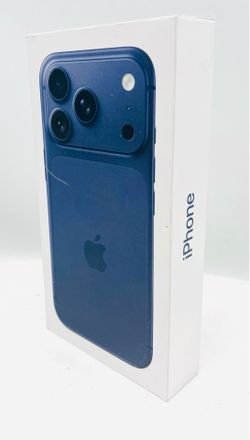 Phone 17 pro max 256 GB unopened, unlock, brand new, blue