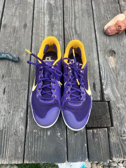 Team issued Nike LSU Baseball Cleats Size 9.5
