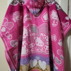 Hello Kitty Poncho