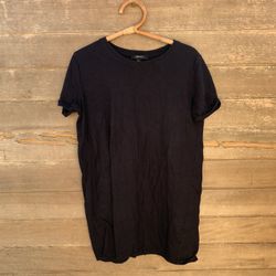 Forever21 black tee shirt dress B
