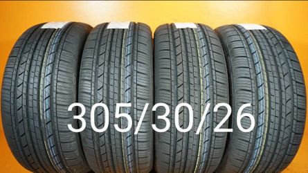 4 New Tires For Sale 305/30/26 We Service Motorcycle Tires