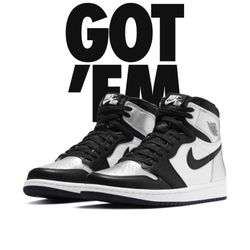 Air Jordan 1 Silver Toe! DS From SNKRS