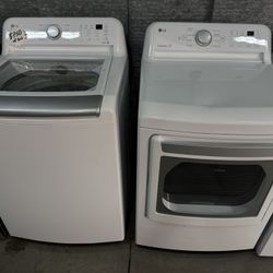 LG Washer And Gas Dryer Set