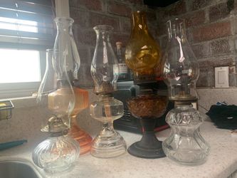 Antique Oil Lamps