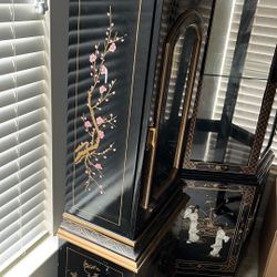 Oriental Grandfather Clock 