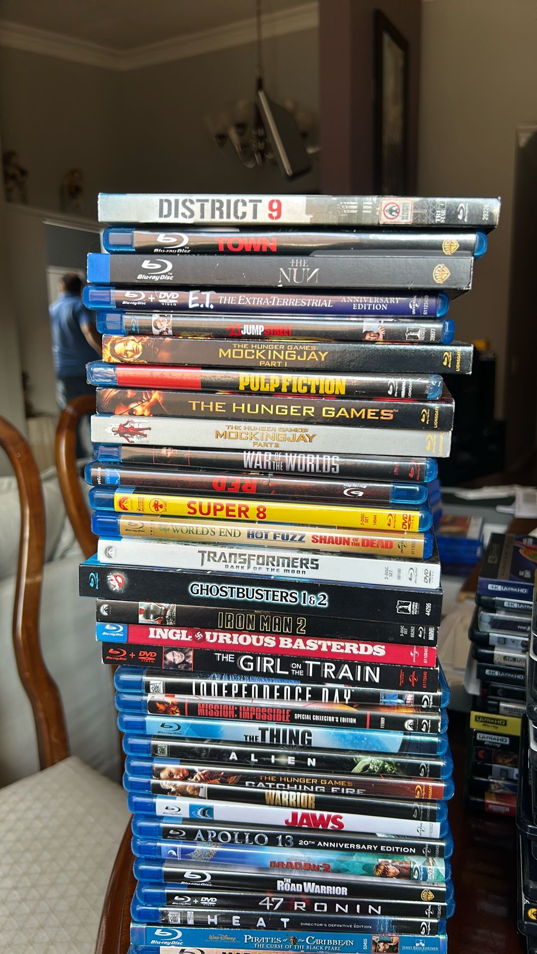 Blu Ray Movies Read Description