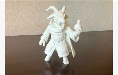 3D Printed Fantasy Goat Creature Miniature Figure