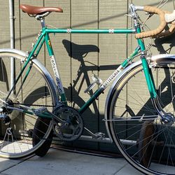 Bottecchia  Special Campione Del Mondo 1966 Vintage Road Bike Frame Size 60cm  With New Tires