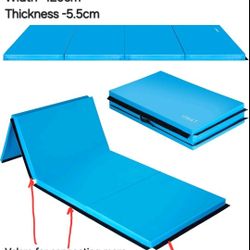  
     FOIDING GYM MATS:
     10'×4'×1,5'.
     