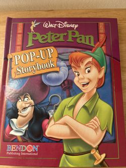 Hardcover 3-dimensional Peter Pan Storybook 