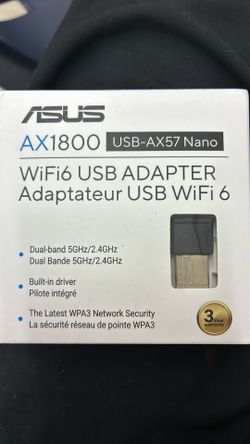 ASUS AX1800 USB-AX57 Nano