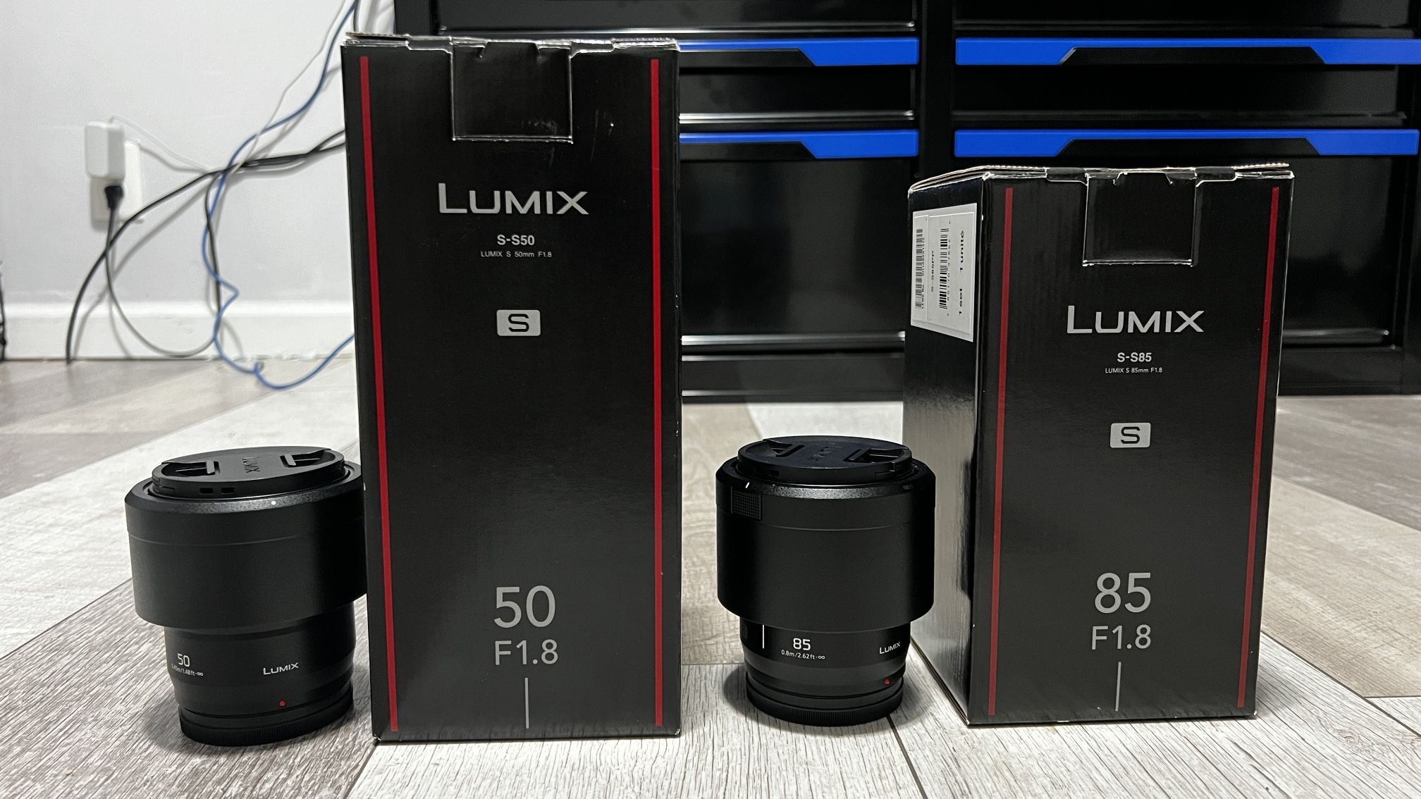 LUMIX 50mm 1.8 & 85mm 1.8 Lens 