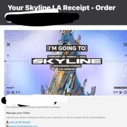 Skyline Saturday GA Wristband