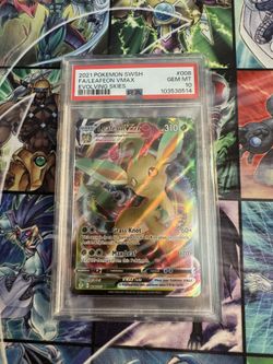 Pokemon Leafeon PSA 10