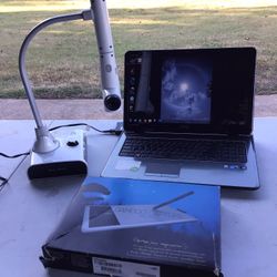 Dell INSPIRON N1710 23.5” CRYSTAL CLEAR HDTV SCREEN entertainment Photography Gaming Laptop ELMO Digital Microscope Bamboo TOUCH screen Stylus Pen