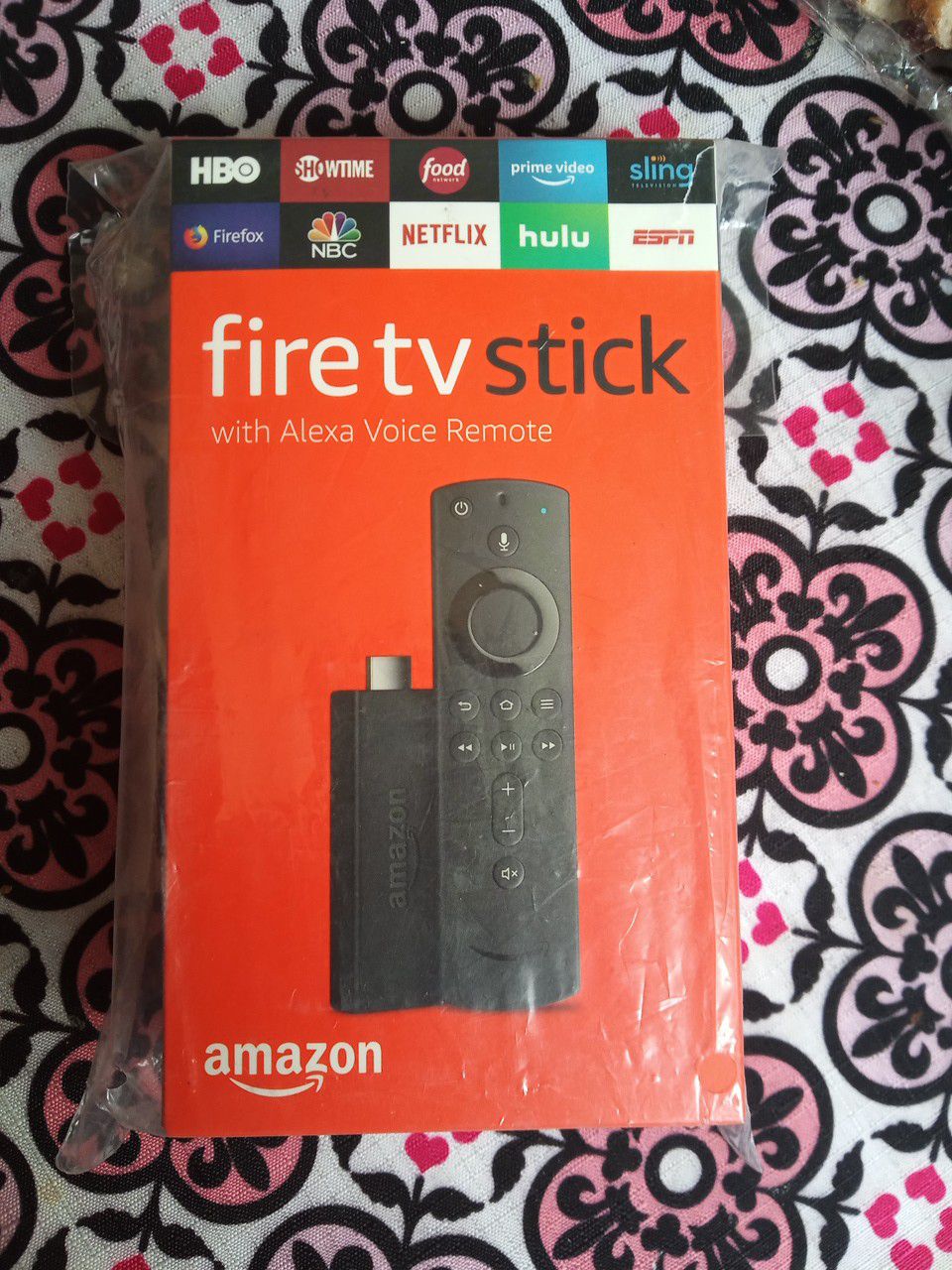 Fire TV stick with the Alexa voice Remote