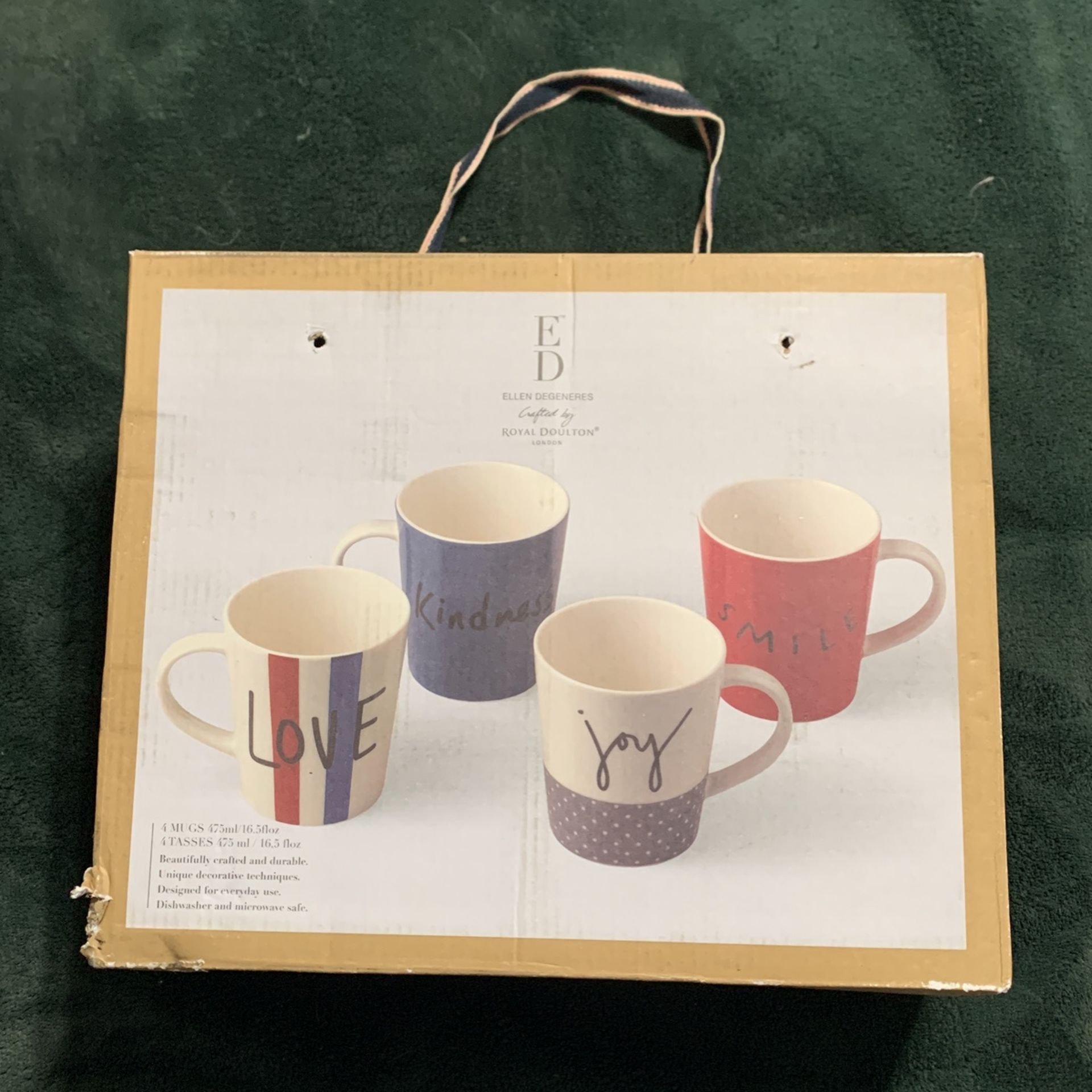 Coffee Mugs By Ellen Degeneres for Sale in San Bernardino, CA - OfferUp