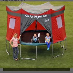 12' TRAMPOLINE Club HOUSE