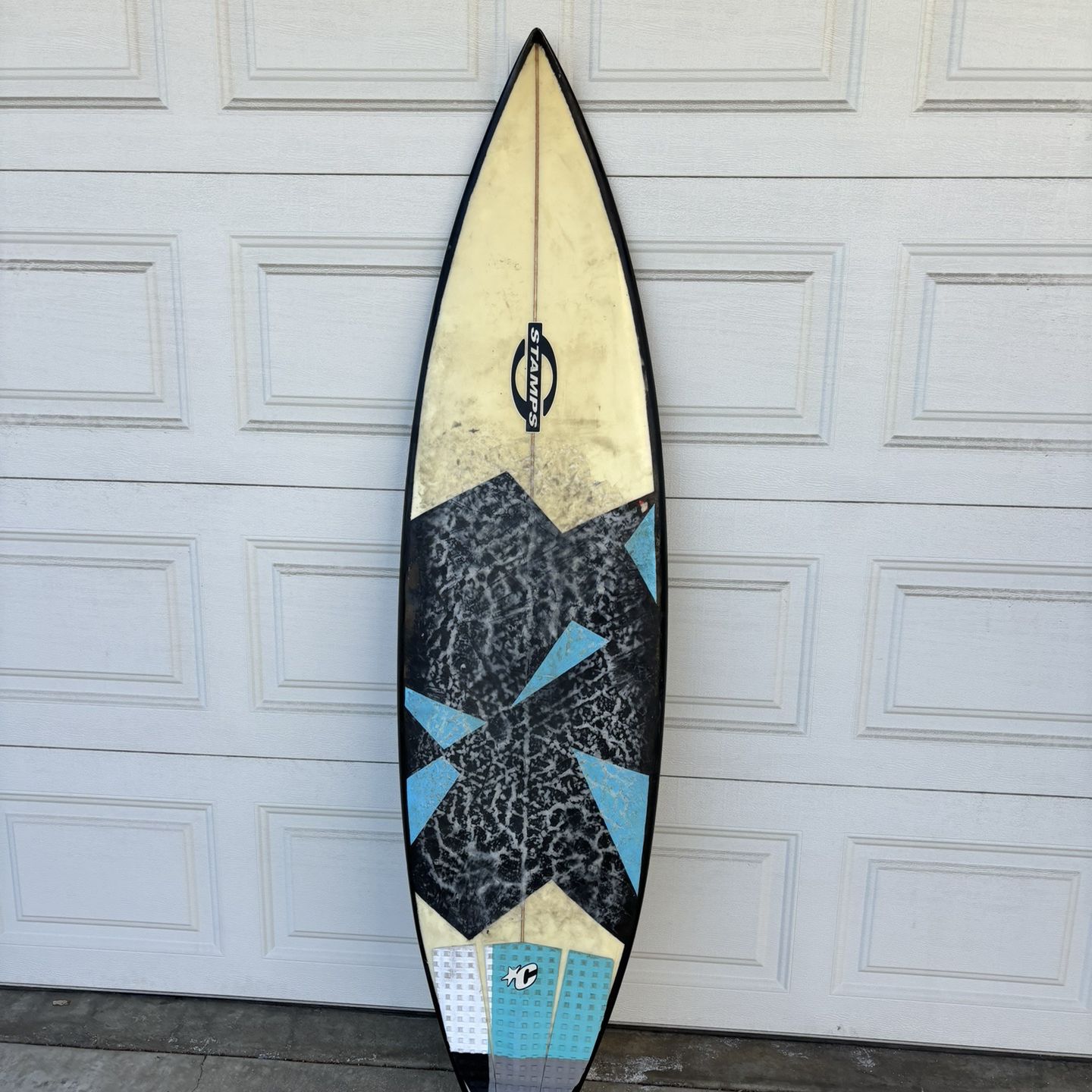 STAMPS 6’2 Shortboard THRUSTER Future Finbox
