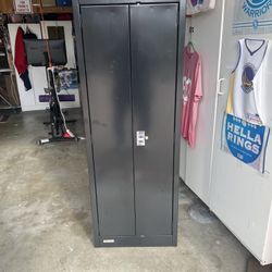 BRAND NEW! Slim Metal Storage Cabinet - 24x18x66"