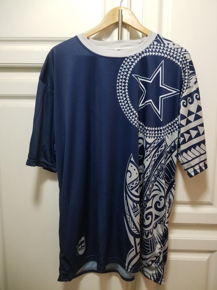DALLAS COWBOYS TRIBAL DESIGN DRI FIT JERSEY