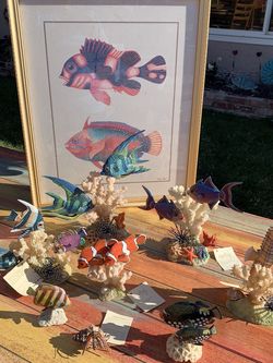 Sea Creatures - 6 Numbered Pieces