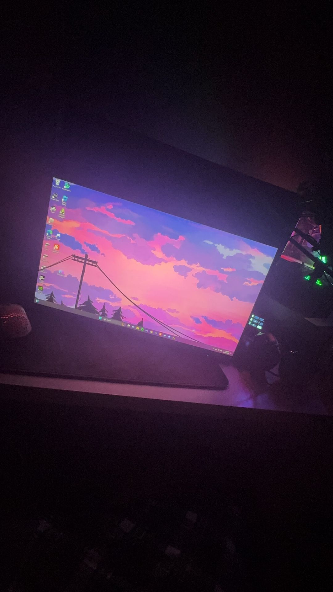 Samsung Monitor (includes Arm Mount)