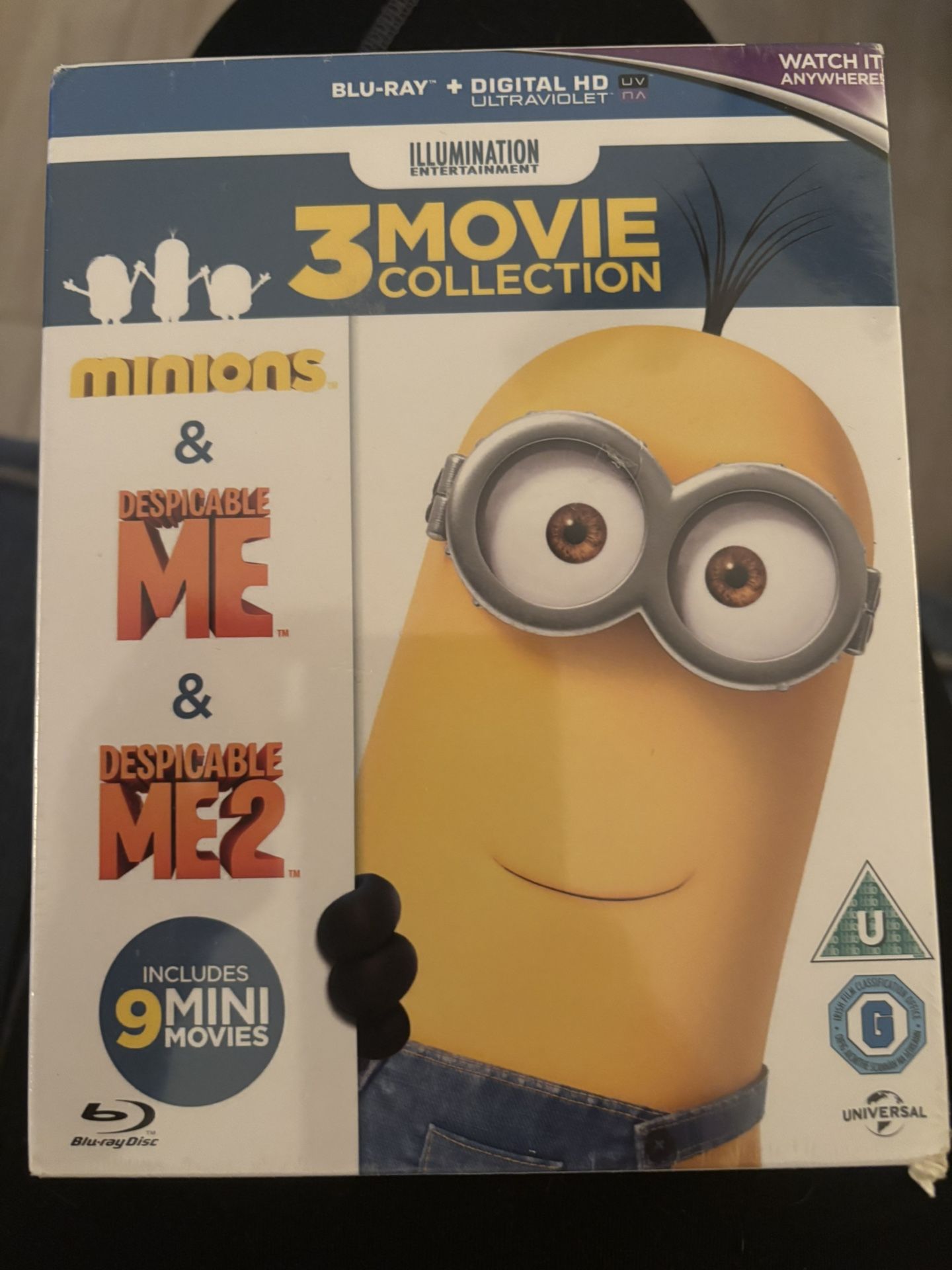 Despicable Me 3 Movie Collection. Blu Ray 