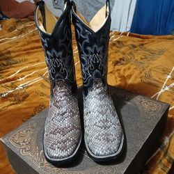 Rattle Snake Western Diamond Back Boots 