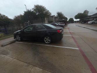 Black Toyota Camry Sedan