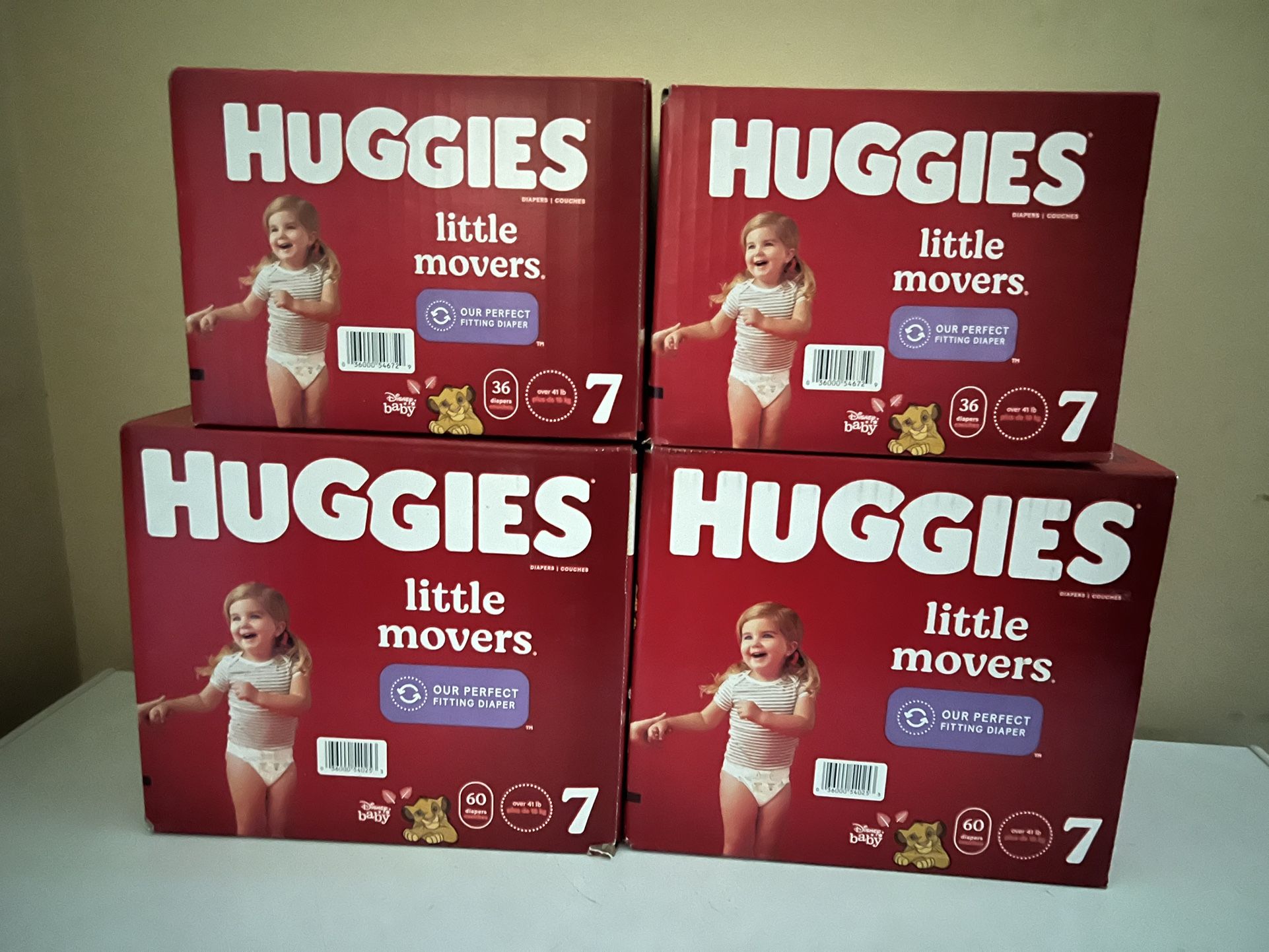 Huggies Little Movers Size 7