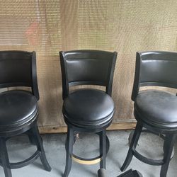 3 Bar Stools. $60