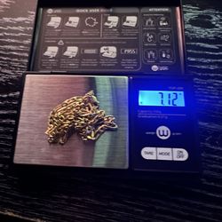 14Kt Gold Figaro Chain 24”