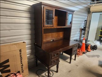 Wood desk