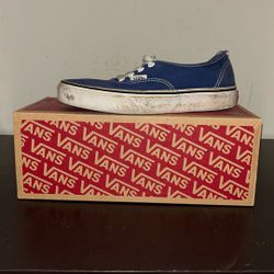 Vans Dark Blue Size 5