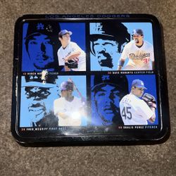 vintage Los Angeles Dodgers metal lunch pail 
