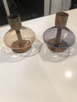 2 Candle Holders
