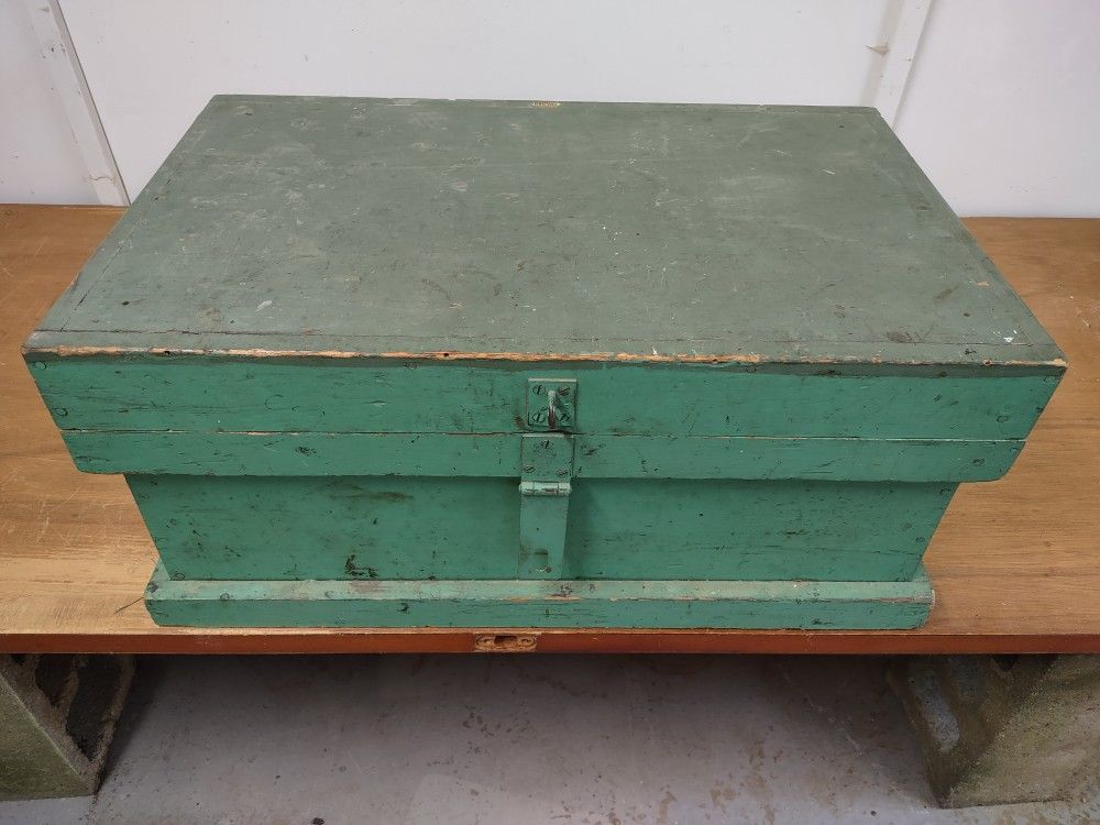 Antique Vintage Wooden Box
