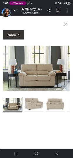 Brand new Ashley couch set