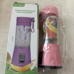 Portable rechargeable Battery Juice Blender