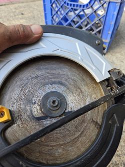Red Circular Saw Electric