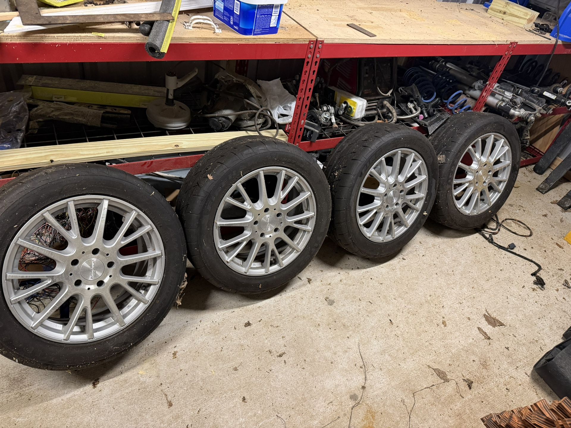 Vic's Rally Rims Crown Vic / Mustang Wheels And Tires for Sale in Arcadia, TX - OfferUp