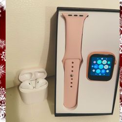 🎁 GIFT SET ⭐️ Smartwatch + Wireless Earphones Erabugs Airpods TWS