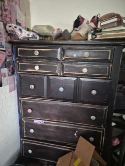 Dresser and night stand