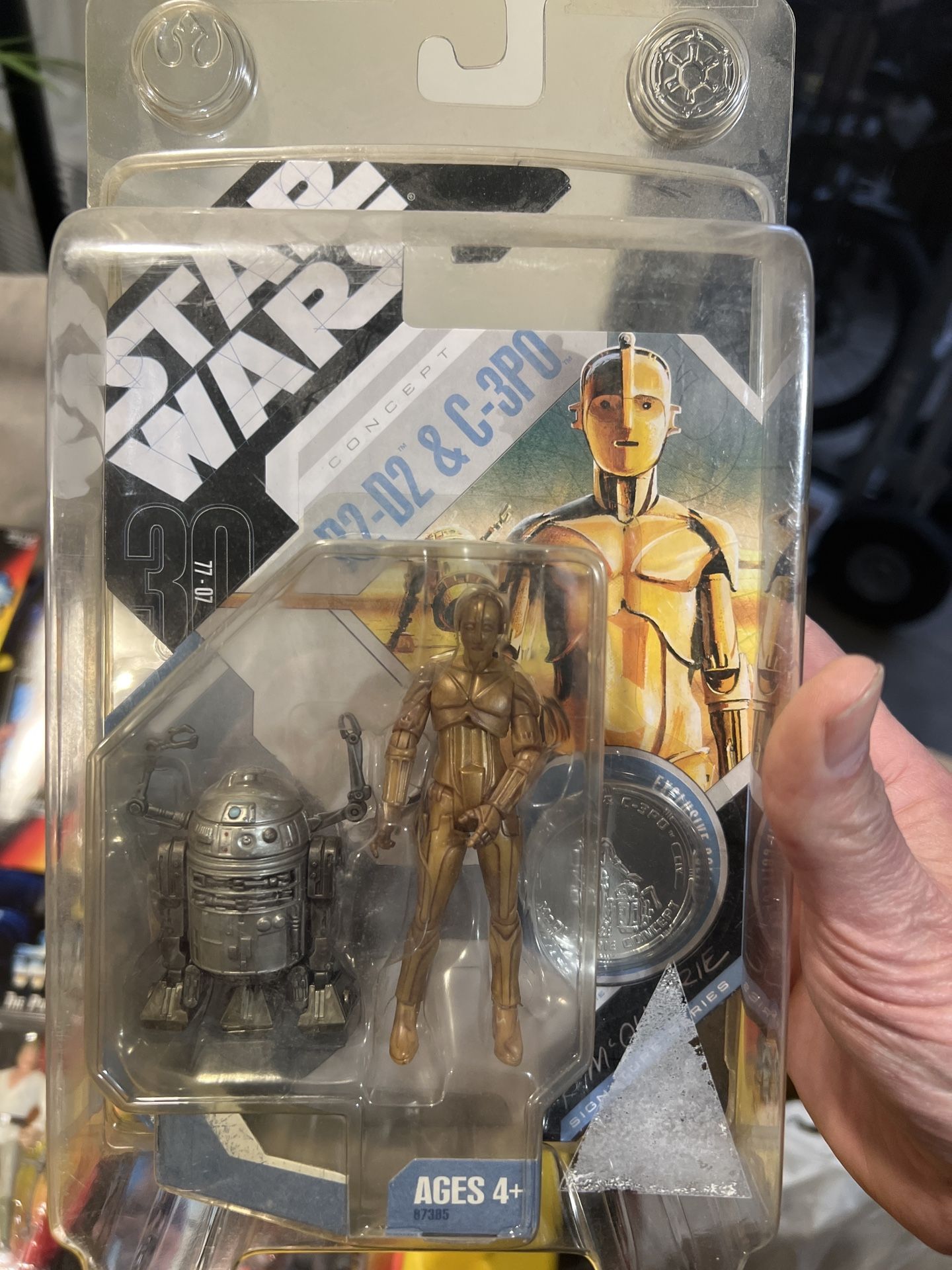 Star Wars 30th Anniversary Concept R2 D2 C 3PO (Unopened)