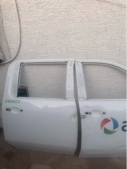 Silverado right side door and fender