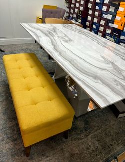 Dinig Table With Benches